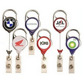 Carabiner Retractable Badge Reel (Label Only)